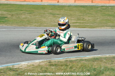 07/03/2010 : 1ère manche du Championnat du Sud 2010 à Lavelanet (photos Patrick Lascombes) 2010 — karting