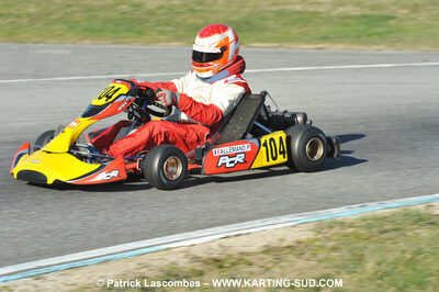 07/03/2010 : 1ère manche du Championnat du Sud 2010 à Lavelanet (photos Patrick Lascombes) 2010 — karting