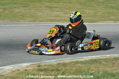 07/03/2010 : 1ère manche du Championnat du Sud 2010 à Lavelanet (photos Patrick Lascombes) 2010 — karting