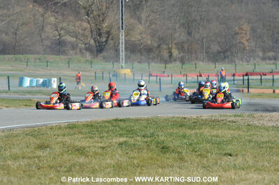 07/03/2010 : 1ère manche du Championnat du Sud 2010 à Lavelanet (photos Patrick Lascombes) 2010 — karting