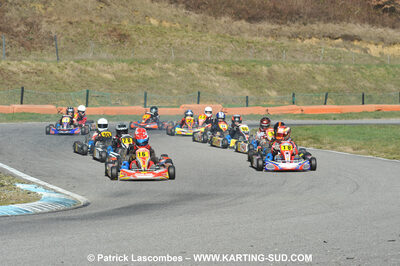 07/03/2010 : 1ère manche du Championnat du Sud 2010 à Lavelanet (photos Patrick Lascombes) 2010 — karting