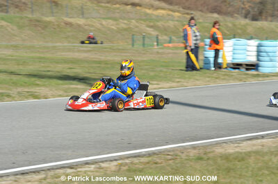 07/03/2010 : 1ère manche du Championnat du Sud 2010 à Lavelanet (photos Patrick Lascombes) 2010 — karting