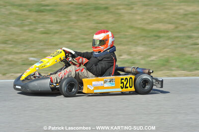 07/03/2010 : 1ère manche du Championnat du Sud 2010 à Lavelanet (photos Patrick Lascombes) 2010 — karting