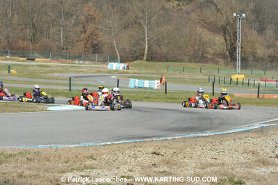 07/03/2010 : 1ère manche du Championnat du Sud 2010 à Lavelanet (photos Patrick Lascombes) 2010 — karting