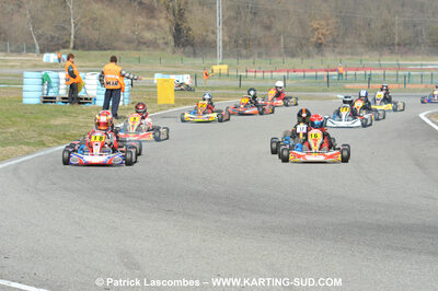 07/03/2010 : 1ère manche du Championnat du Sud 2010 à Lavelanet (photos Patrick Lascombes) 2010 — karting