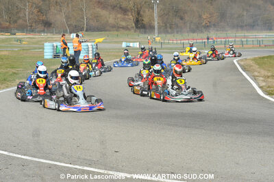 07/03/2010 : 1ère manche du Championnat du Sud 2010 à Lavelanet (photos Patrick Lascombes) 2010 — karting