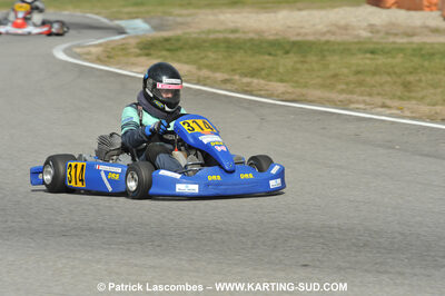07/03/2010 : 1ère manche du Championnat du Sud 2010 à Lavelanet (photos Patrick Lascombes) 2010 — karting