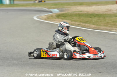 07/03/2010 : 1ère manche du Championnat du Sud 2010 à Lavelanet (photos Patrick Lascombes) 2010 — karting