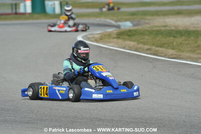 07/03/2010 : 1ère manche du Championnat du Sud 2010 à Lavelanet (photos Patrick Lascombes) 2010 — karting