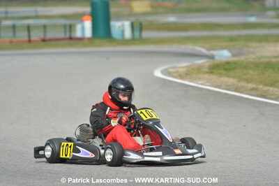 07/03/2010 : 1ère manche du Championnat du Sud 2010 à Lavelanet (photos Patrick Lascombes) 2010 — karting