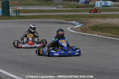 07/03/2010 : 1ère manche du Championnat du Sud 2010 à Lavelanet (photos Patrick Lascombes) 2010 — karting