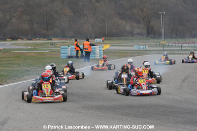 07/03/2010 : 1ère manche du Championnat du Sud 2010 à Lavelanet (photos Patrick Lascombes) 2010 — karting