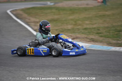07/03/2010 : 1ère manche du Championnat du Sud 2010 à Lavelanet (photos Patrick Lascombes) 2010 — karting