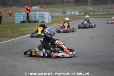 07/03/2010 : 1ère manche du Championnat du Sud 2010 à Lavelanet (photos Patrick Lascombes) 2010 — karting