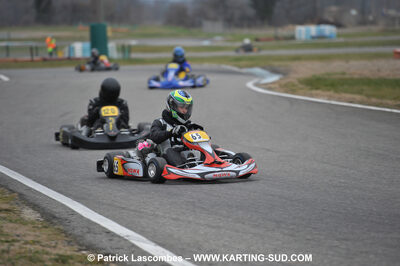07/03/2010 : 1ère manche du Championnat du Sud 2010 à Lavelanet (photos Patrick Lascombes) 2010 — karting