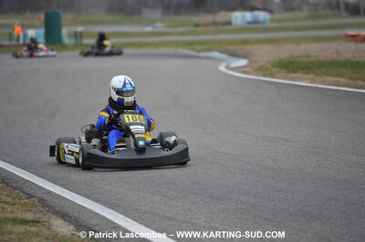 07/03/2010 : 1ère manche du Championnat du Sud 2010 à Lavelanet (photos Patrick Lascombes) 2010 — karting