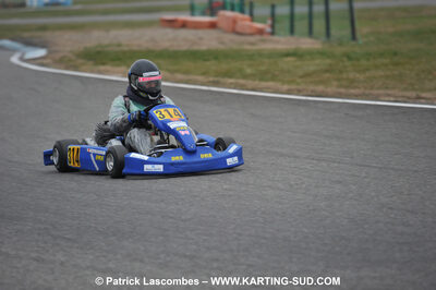 07/03/2010 : 1ère manche du Championnat du Sud 2010 à Lavelanet (photos Patrick Lascombes) 2010 — karting