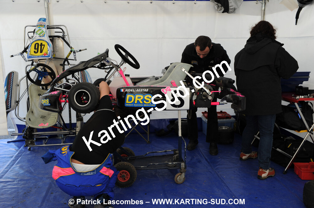 07/03/2010 : 1ère manche du Championnat du Sud 2010 à Lavelanet (photos Patrick Lascombes) 2010 — karting