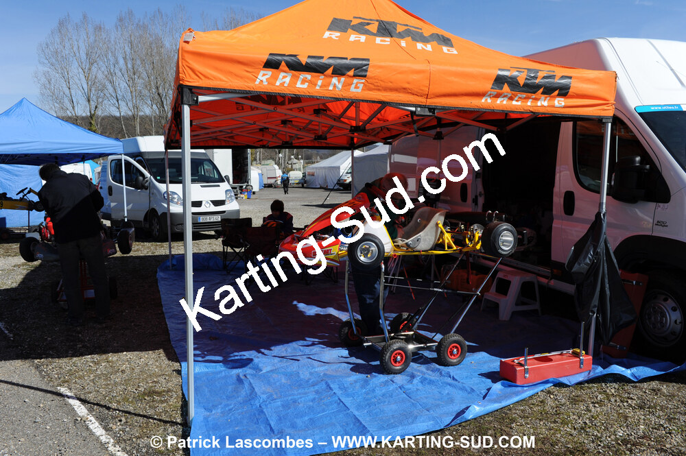 07/03/2010 : 1ère manche du Championnat du Sud 2010 à Lavelanet (photos Patrick Lascombes) 2010 — karting