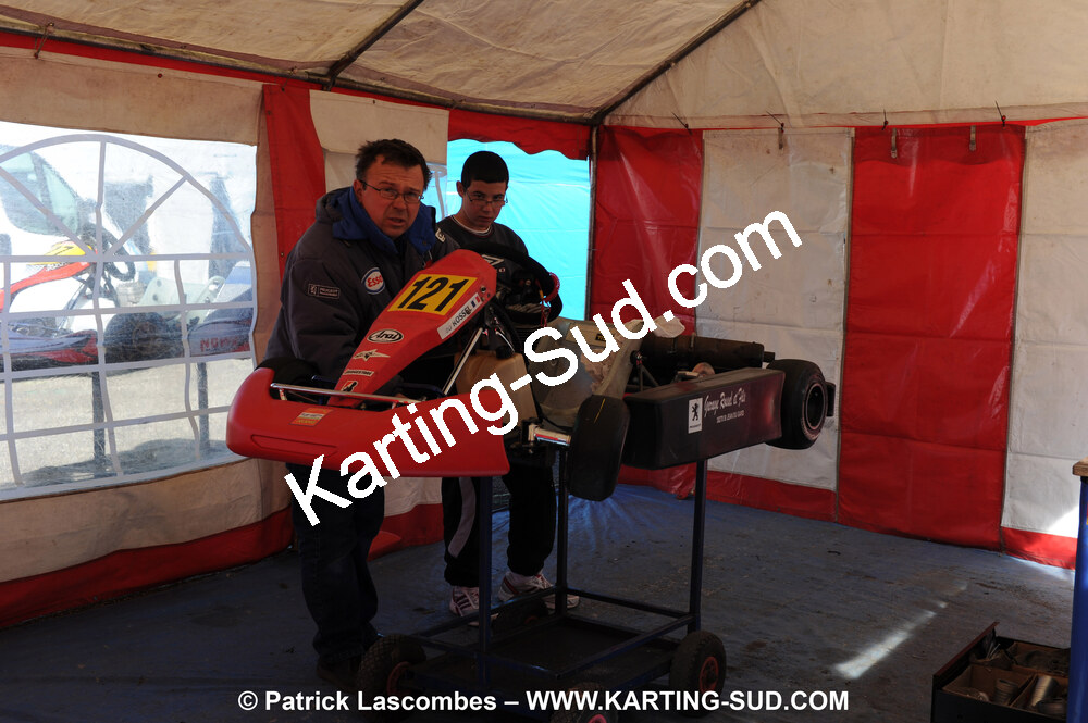 07/03/2010 : 1ère manche du Championnat du Sud 2010 à Lavelanet (photos Patrick Lascombes) 2010 — karting