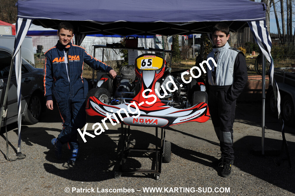 07/03/2010 : 1ère manche du Championnat du Sud 2010 à Lavelanet (photos Patrick Lascombes) 2010 — karting