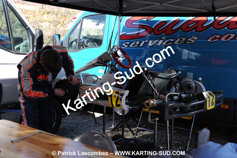 07/03/2010 : 1ère manche du Championnat du Sud 2010 à Lavelanet (photos Patrick Lascombes) 2010 — karting