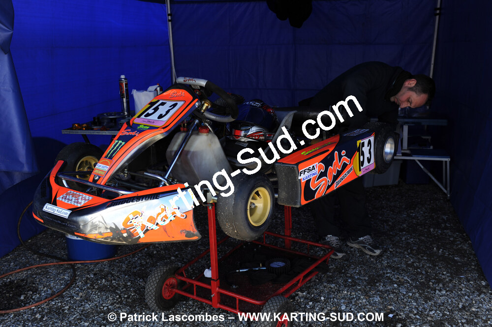 07/03/2010 : 1ère manche du Championnat du Sud 2010 à Lavelanet (photos Patrick Lascombes) 2010 — karting