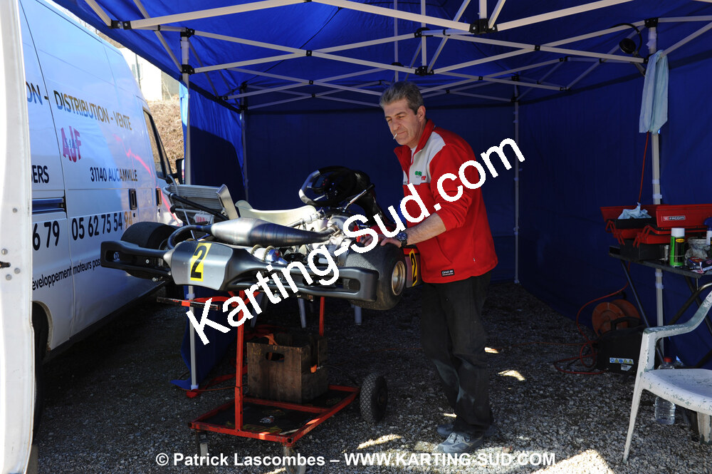 07/03/2010 : 1ère manche du Championnat du Sud 2010 à Lavelanet (photos Patrick Lascombes) 2010 — karting