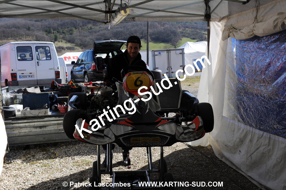 07/03/2010 : 1ère manche du Championnat du Sud 2010 à Lavelanet (photos Patrick Lascombes) 2010 — karting