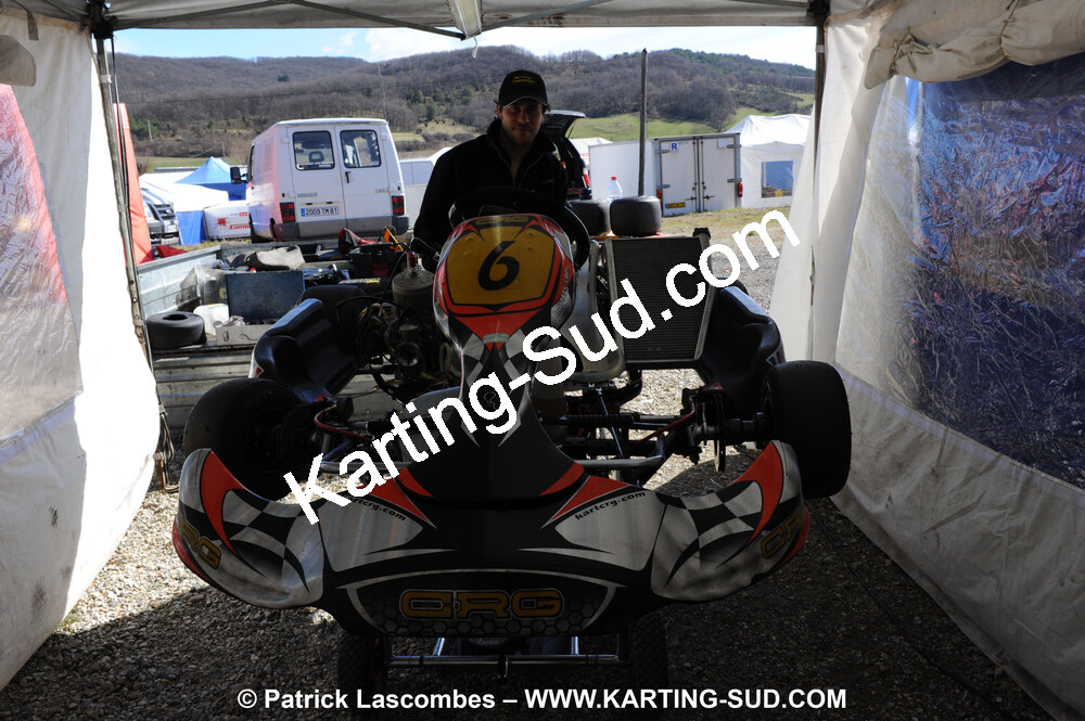 07/03/2010 : 1ère manche du Championnat du Sud 2010 à Lavelanet (photos Patrick Lascombes) 2010 — karting