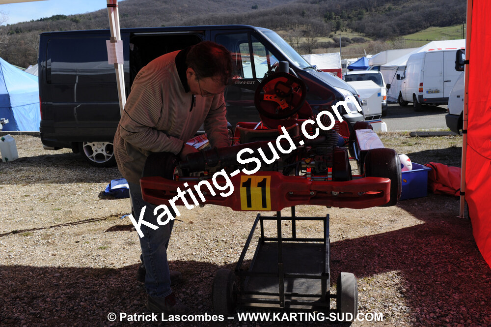 07/03/2010 : 1ère manche du Championnat du Sud 2010 à Lavelanet (photos Patrick Lascombes) 2010 — karting