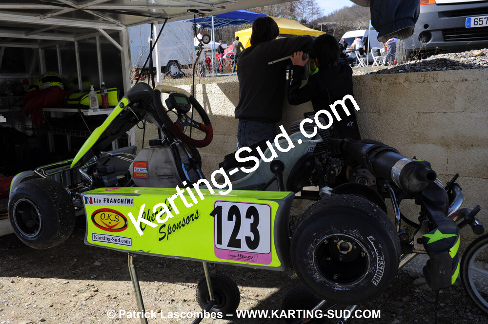 07/03/2010 : 1ère manche du Championnat du Sud 2010 à Lavelanet (photos Patrick Lascombes) 2010 — karting