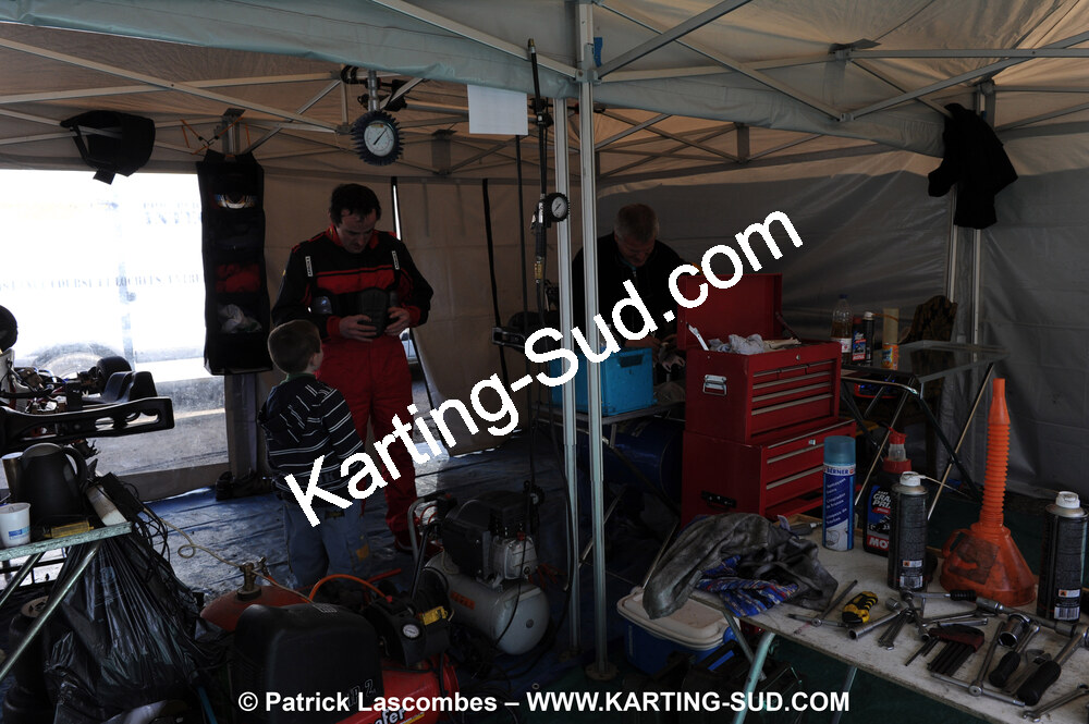 07/03/2010 : 1ère manche du Championnat du Sud 2010 à Lavelanet (photos Patrick Lascombes) 2010 — karting