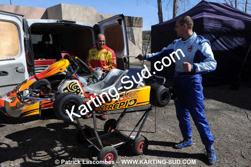 07/03/2010 : 1ère manche du Championnat du Sud 2010 à Lavelanet (photos Patrick Lascombes) 2010 — karting