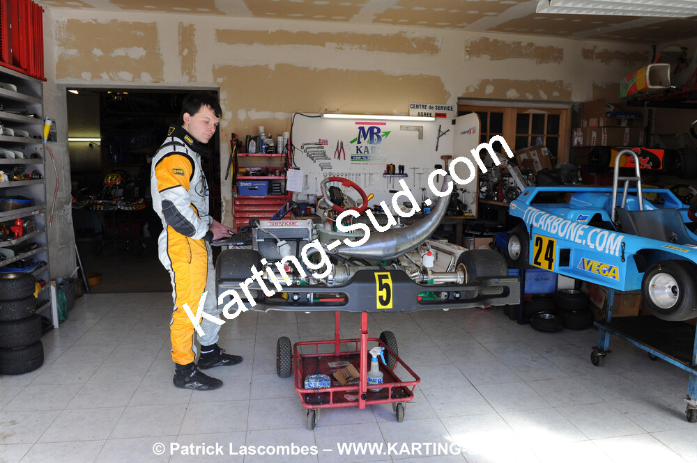 07/03/2010 : 1ère manche du Championnat du Sud 2010 à Lavelanet (photos Patrick Lascombes) 2010 — karting