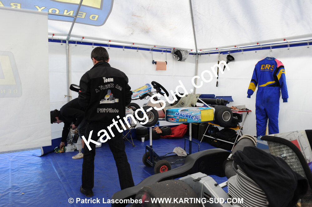 07/03/2010 : 1ère manche du Championnat du Sud 2010 à Lavelanet (photos Patrick Lascombes) 2010 — karting