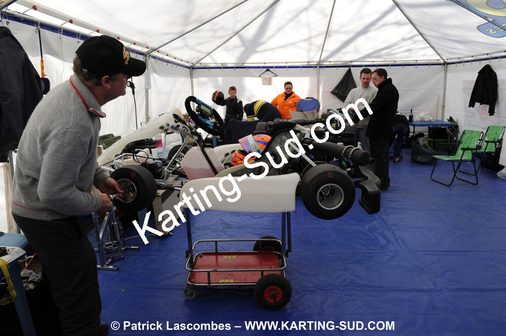 07/03/2010 : 1ère manche du Championnat du Sud 2010 à Lavelanet (photos Patrick Lascombes) 2010 — karting