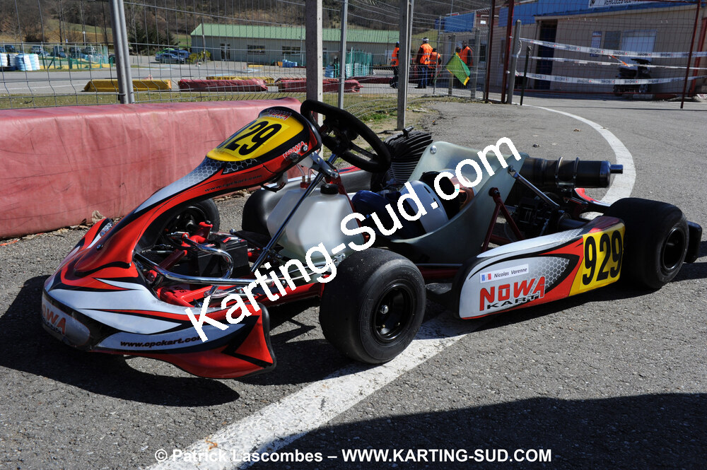 07/03/2010 : 1ère manche du Championnat du Sud 2010 à Lavelanet (photos Patrick Lascombes) 2010 — karting