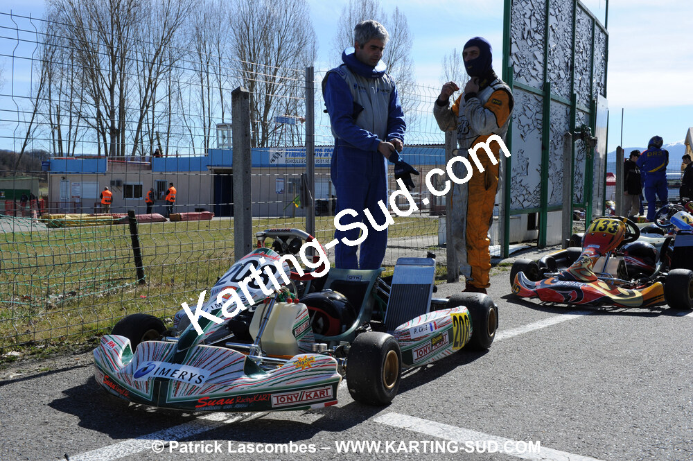 07/03/2010 : 1ère manche du Championnat du Sud 2010 à Lavelanet (photos Patrick Lascombes) 2010 — karting