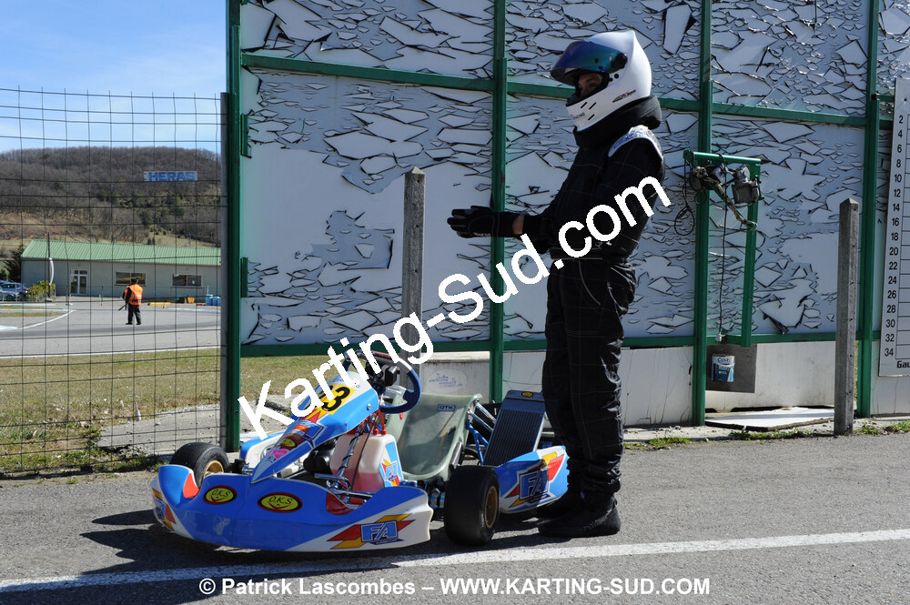 07/03/2010 : 1ère manche du Championnat du Sud 2010 à Lavelanet (photos Patrick Lascombes) 2010 — karting