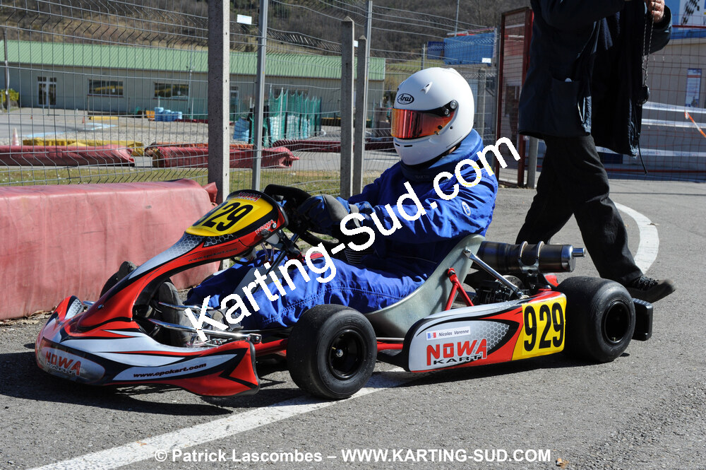 07/03/2010 : 1ère manche du Championnat du Sud 2010 à Lavelanet (photos Patrick Lascombes) 2010 — karting
