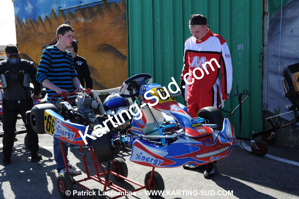 07/03/2010 : 1ère manche du Championnat du Sud 2010 à Lavelanet (photos Patrick Lascombes) 2010 — karting