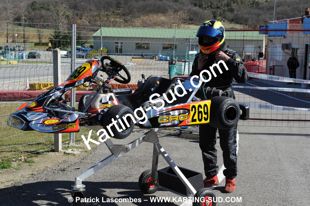 07/03/2010 : 1ère manche du Championnat du Sud 2010 à Lavelanet (photos Patrick Lascombes) 2010 — karting
