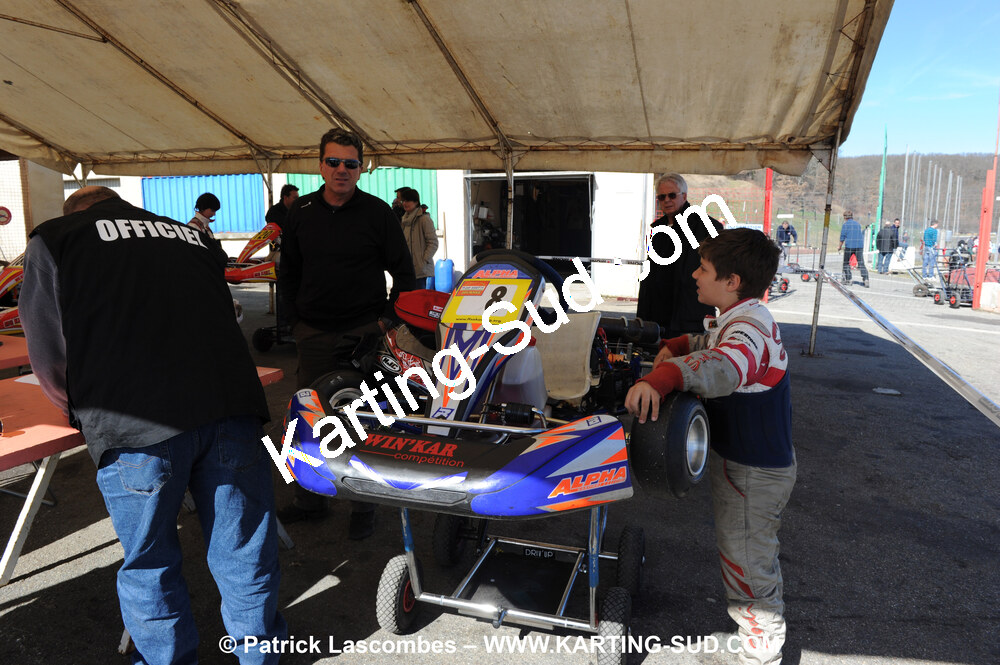 07/03/2010 : 1ère manche du Championnat du Sud 2010 à Lavelanet (photos Patrick Lascombes) 2010 — karting