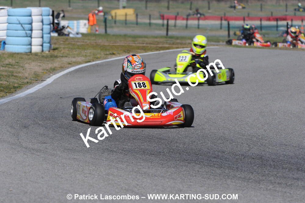 07/03/2010 : 1ère manche du Championnat du Sud 2010 à Lavelanet (photos Patrick Lascombes) 2010 — karting