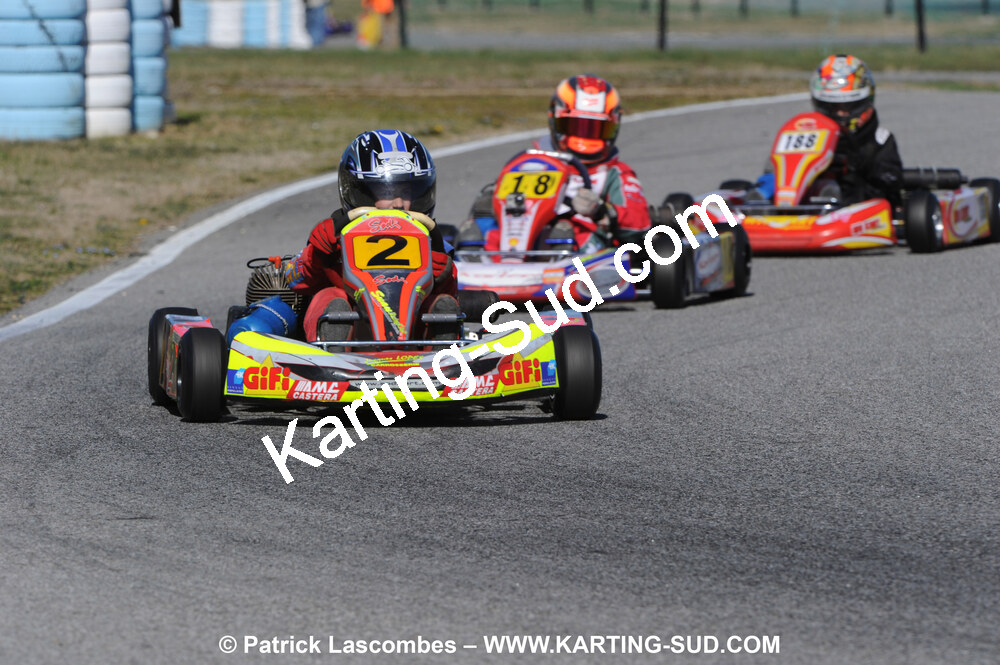 07/03/2010 : 1ère manche du Championnat du Sud 2010 à Lavelanet (photos Patrick Lascombes) 2010 — karting
