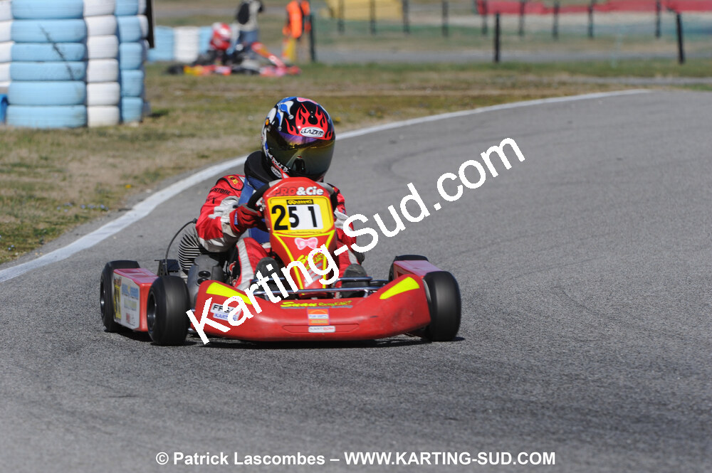 07/03/2010 : 1ère manche du Championnat du Sud 2010 à Lavelanet (photos Patrick Lascombes) 2010 — karting