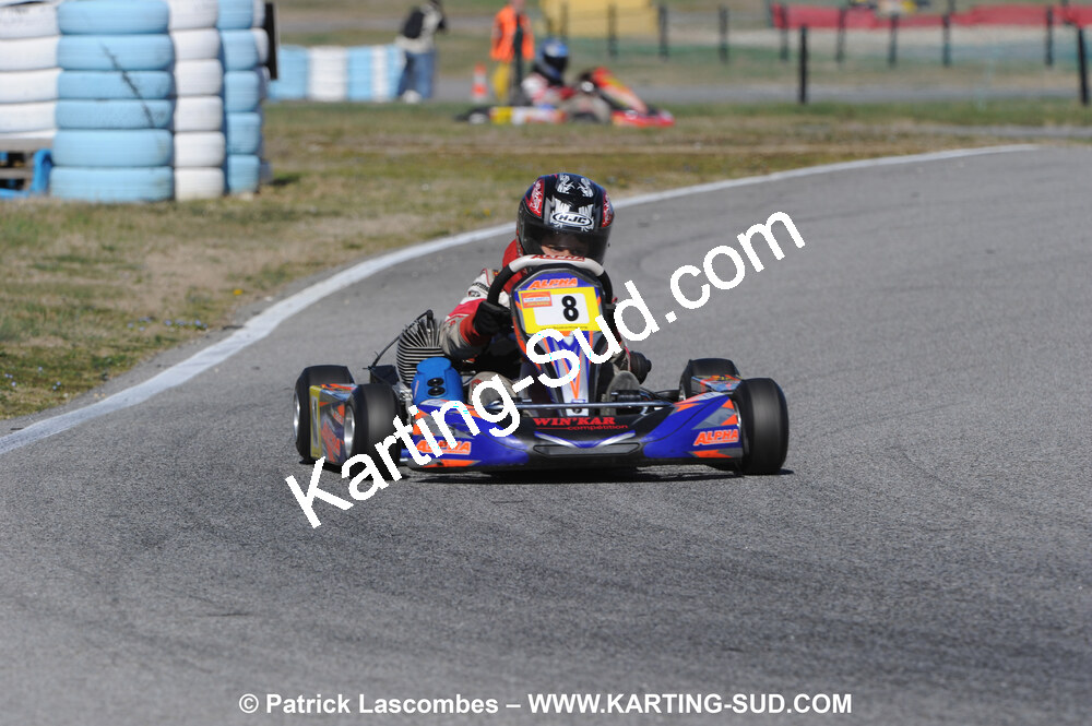 07/03/2010 : 1ère manche du Championnat du Sud 2010 à Lavelanet (photos Patrick Lascombes) 2010 — karting