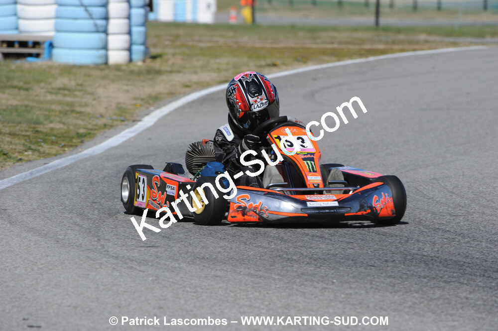 07/03/2010 : 1ère manche du Championnat du Sud 2010 à Lavelanet (photos Patrick Lascombes) 2010 — karting