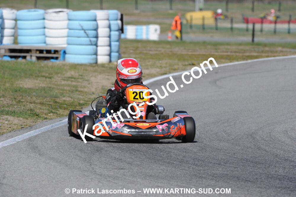 07/03/2010 : 1ère manche du Championnat du Sud 2010 à Lavelanet (photos Patrick Lascombes) 2010 — karting